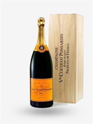 CHAMPAGNE BRUT VEUVE CLICQUOT JEROBOAM LT. 3,000