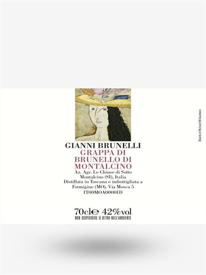GRAPPA  DI BRUNELLO LE CHIUSE DI SOTTO LT. 0,750