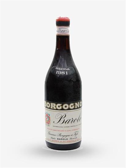 BAROLO DOCG 1981 GIACOMO BORGOGNO LT 0,750