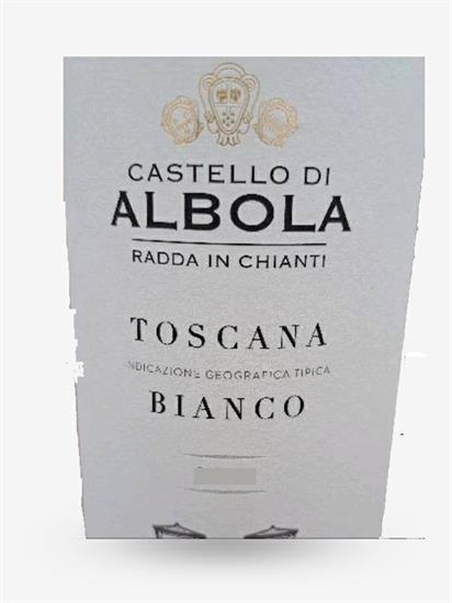 TOSCANA BIANCO IGT 2022 BIANCO ALBOLA LT 0,75