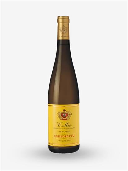 COLLIO FRIULANO DOC 2021 FRIULANO SCHIOPETTO LT 0,750