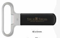CAVATAPPI A LAME GRIGIO/NERO VINI DI TOSCANA