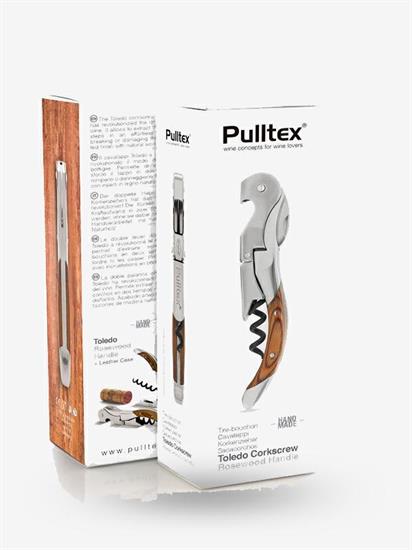 CAVATAPPI TOLEDO LEGNO HAND MADE CON CUSTODIA IN PELLE