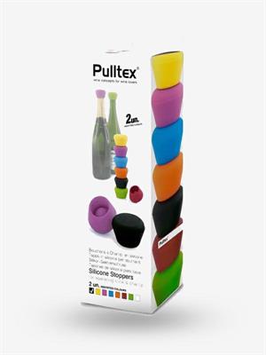 TAPPI IN SILICONE 2 PEZZI PER BOTTIGLIE DI VINO