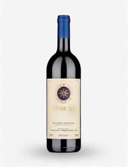 BOLGHERI SASSICAIA DOC 2003 LT.0,750 + 4 BICCHIERI