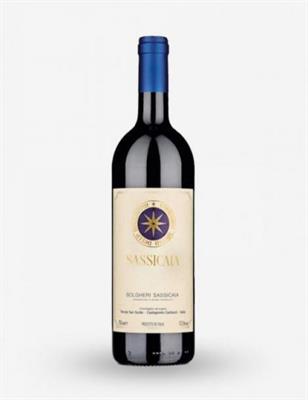 BOLGHERI SASSICAIA DOC 2003 LT.0,750 + 4 BICCHIERI