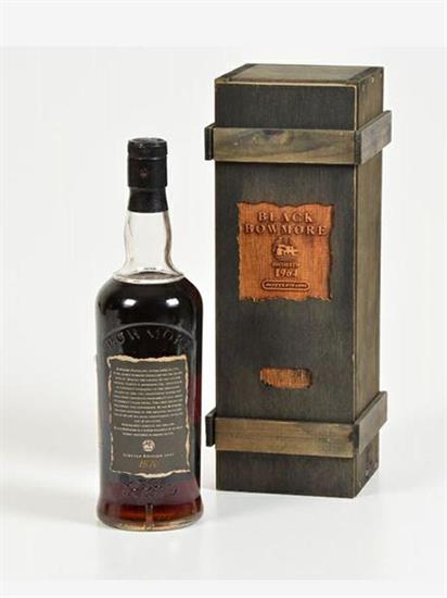 WHISKY BLACK BOWMORE 1964 LT 0,70 VOL.49 OWC