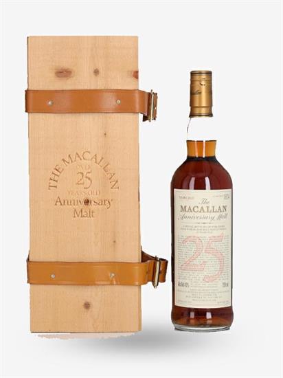 THE MACALLAN  25th ANNIVERSARY MALT 0,700 43% 25 Y.O