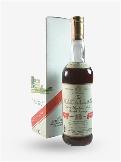 THE MACALLAN SCOTCH WHISKY 10 Y.O. FULL PROOF 0,700 57%