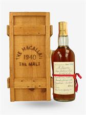 THE MACALLAN SCOTCH WHISKY40Y.O.1940 RED RIBBON43% L0,75