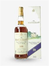 THE MACALLAN 1968 SCOTCH WHISKY 18 Y.O. 0,700 43%