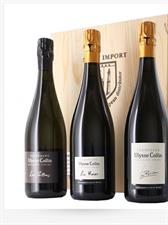CHAMPAGNE ULYSSE COLLIN MOON IMPORT 3 BOT MISTE 0,75