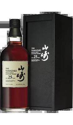YAMAZAKI WHISKY 25Y.O JAPAN SUNTORY 48% VOL L0,700