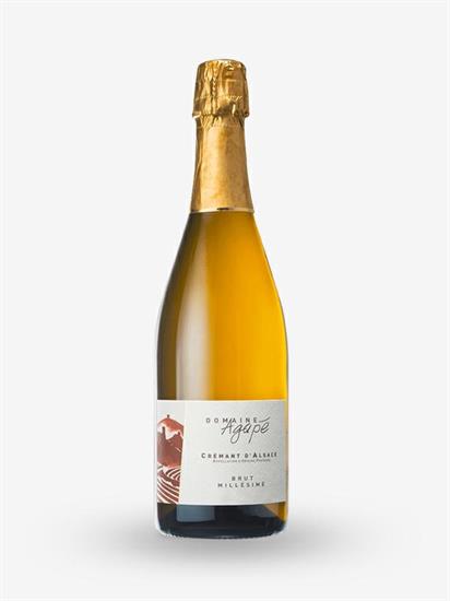 CREMANT D'ALSACE AOC BRUT MILL.2023 DOMAINE AGAPE' 0,750